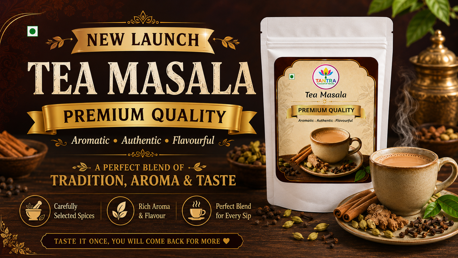 Tea MAsala launch banner